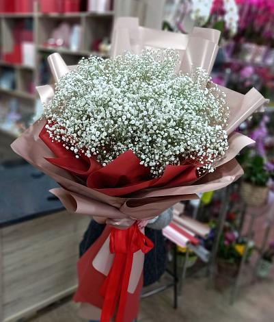 Букет цветов из: Гипсофила в Крюково