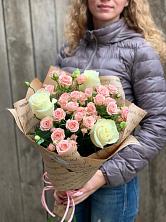 Букет цветов из:  Розы в Крюково