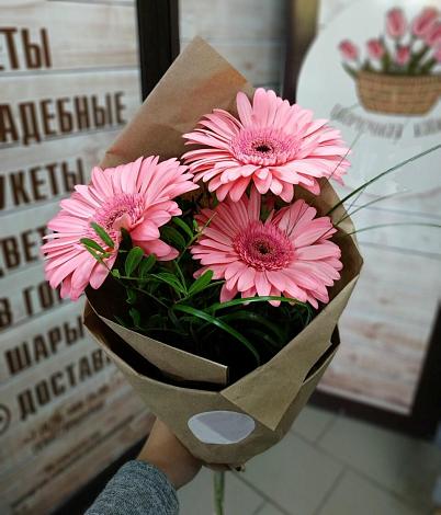 Букет цветов из: Герберы в Крюково