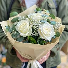 Букет цветов из:  Розы в Крюково