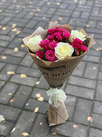 Букет цветов из: Розы в Крюково